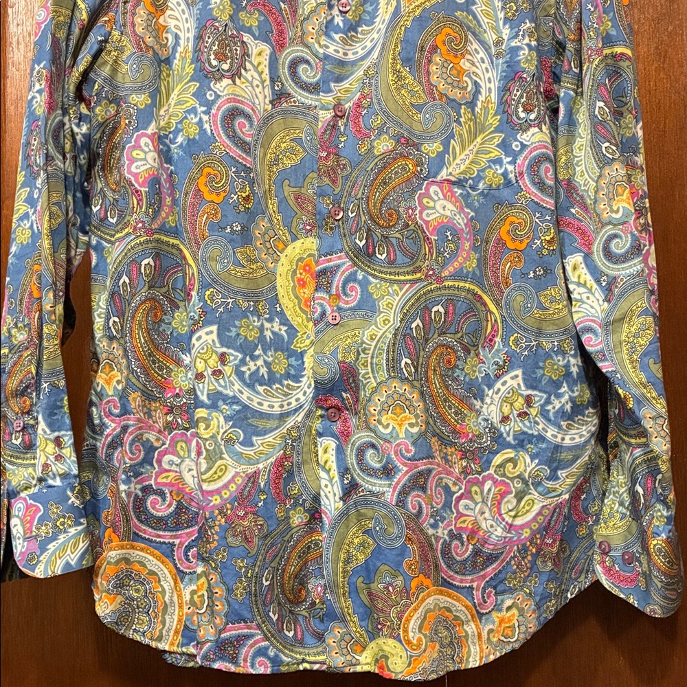 RISCATTO Paisley Shirt - Picture 6 of 9